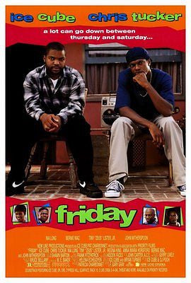 Next Friday Ice Cube 2000 Movie Poster 24x36 Borderless Glossy