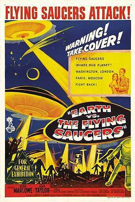 EARTH VS THE FLYING SAUCERS (C)