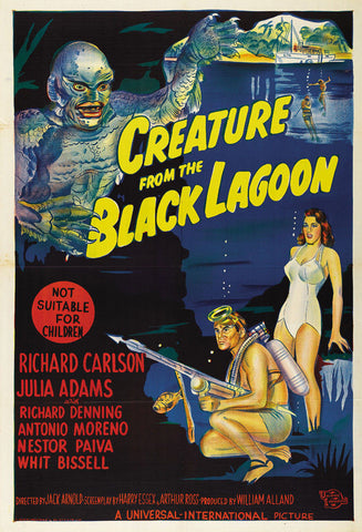 CREATURE FROM THE BLACK LAGOON (C)